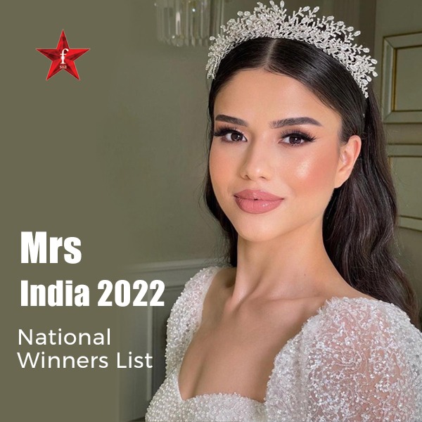 Mrs India 2022 Winners List